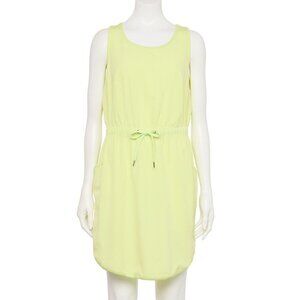 Plus Size Tek Gear Women's Yellow Cinch Waist Dress, XXL